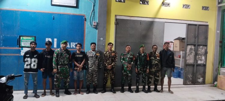 Jelang HUT TNI ke 80,Kodim1313/Pohuwato Lakukan Patroli Gabungan Mandiri