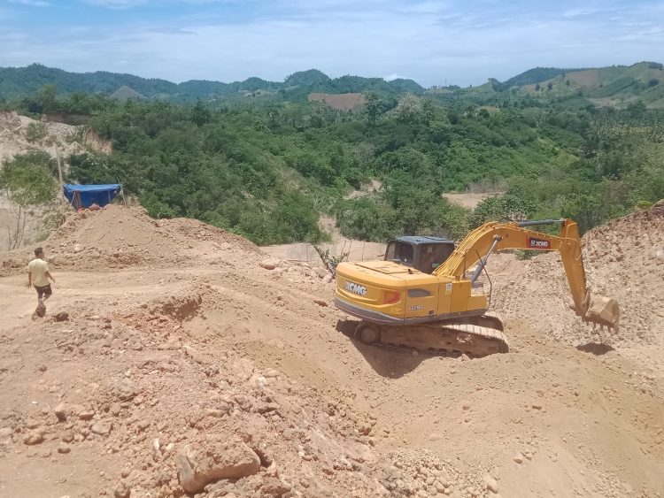 Mengaku di Backing Oknum POLDA : Adit Mardain Pelaku usaha PETI Bulangita merasa Kebal Hukum