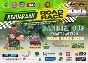 BAKAL HEBOH!!! Persiapan Road Race Dandim Cup Pohuwato hampir rampung