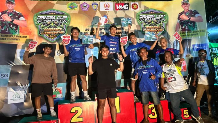 Tim IR545 dan HS Raih Juara Umum,KMG ;Terima kasih sudah “all out” di sirkuit Bundaran Panua