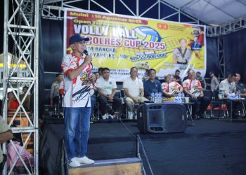 Kapolres Cup 2025; Wabup Iwan S Adam Bangga Terhadap Atlet  Volleyball di Pohuwato
