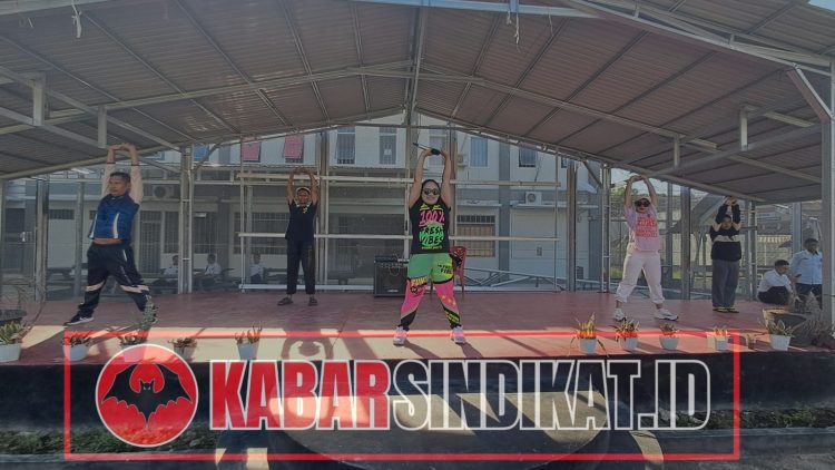 Tingkatkan Kesehatan dan Semangat Narapidana; Lapas Pohuwato Gelar Kegiatan Zumba