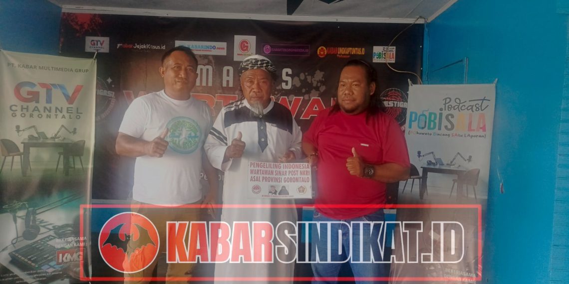 Tim Jurnalistour Sinar Post NKRI Pohuwato  ikuti Pembekalan perjalanan Jurnalistik keliling Indonesia