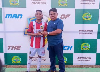 Danramil Cup ; “Striker terbaik Alzar FC”