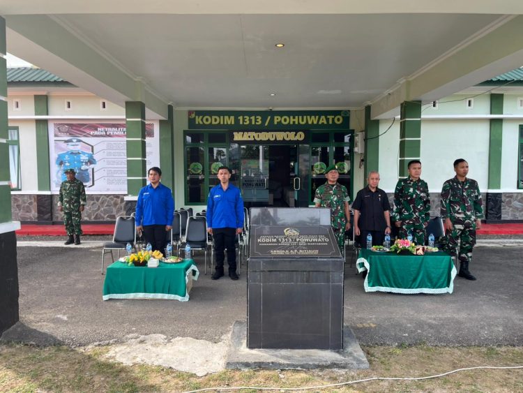 KODIM 1313/POHUWATO RESMI BUKA PERSEMI KORPS KADET REPUBLIK INDONESIA (KKRI) GELOMBANG III TRIWULAN VI TAHUN 2025 DI KODAM XIII/MDK*