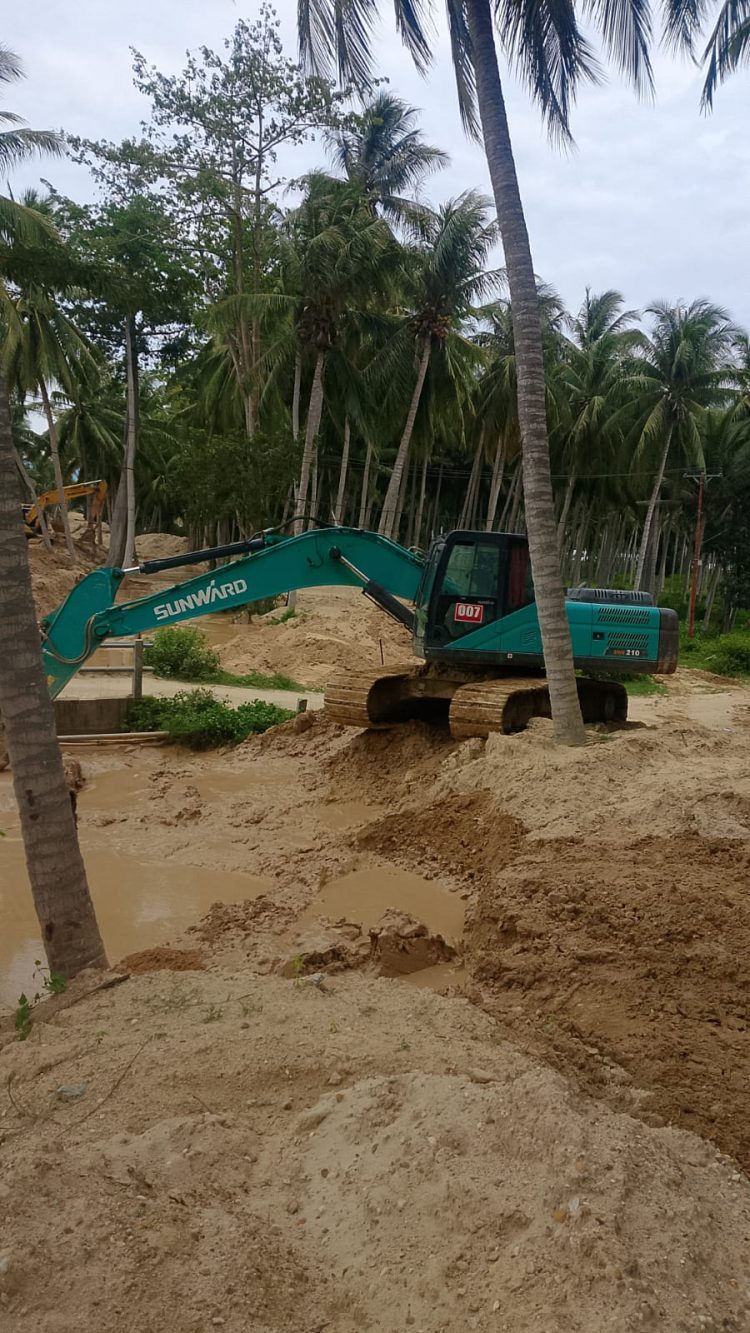 Para Pelaku usaha Lokal Desa Bulangita Melakukan Normalisasi