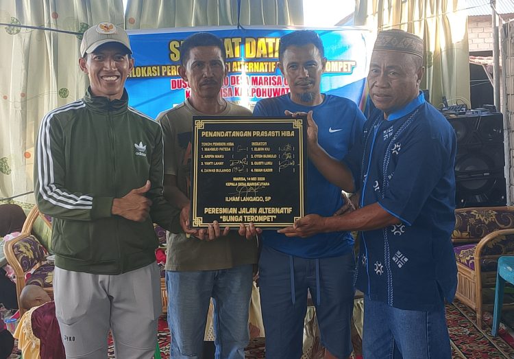 PERESMIAN JALAN ALTERNATIF ” BUNGA TEROMPET “