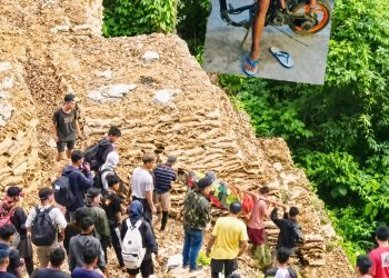 TRAGEDI SUWAWA, PENAMBANG TEWAS TERTIMBUN MATERIAL
