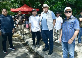 Rahmad Gobel Prakarsai Penataan Bundaran Panua Di Titik Nol Pohuwato