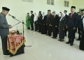 Lantik 41 Pejabat, Bupati Saipul Mbuinga Tekankan Profesionalitas Dan Pelayanan Maksimal