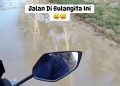 PETI Bulangita Teratai Picu Banjir Lumpur, Jalan Umum Tergenang Di Musim Kemarau