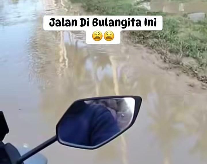 PETI Bulangita Teratai Picu Banjir Lumpur, Jalan Umum Tergenang Di Musim Kemarau