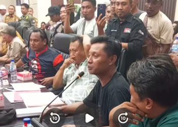 RDPU, ROY INAKU: “KATANYA PRIORITASKAN SEPTIK, FAKTANYA EXCAVATOR SAJA JATUH”