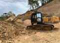 Tipidter Polres Pohuwato Amankan Excavator Sany & Operator Di Peti Bulangita/Teratai