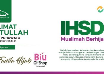 70 Muslimah Mushida Pohuwato Gelar Pawai IHSD 2026, Bagikan 300 Hijab Gratis dan Gaungkan Syariat