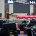 Bupati Pohuwato, Saipul A. Mbuinga, menghadiri Rapat Paripurna ke-41 DPRD Kabupaten Pohuwato dengan agenda Perubahan Program Pembentukan Peraturan Daerah (Propemperda) Tahun 2026