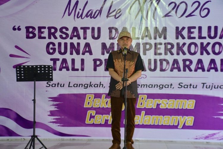 Bupati Pohuwato Saipul Mbuinga Hadiri Milad ke-12 KKB di Paguat, Ajak Keluarga Besar Bau Jaga Kerukunan dan Persaudaraan